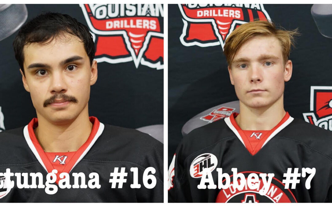 Ayden Attungana and Brody Abbey sign with the Louisiana Drillers!
