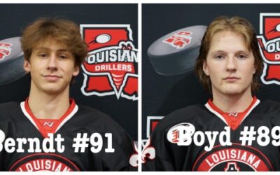 Johnathon Berndt and Alexander Boyd sign with the Drillers