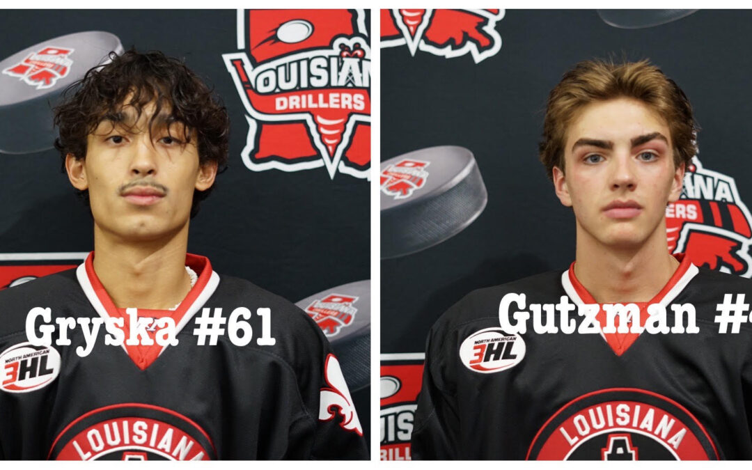 Cheeno Gryska and Kolt Gutzman sign with the Drillers!