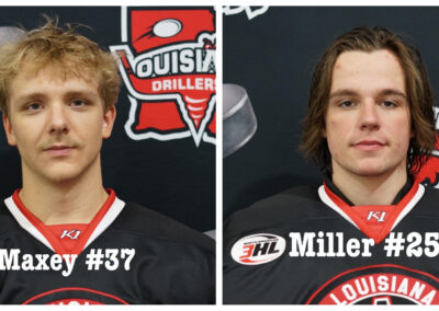 Michael Maxey and Chase Miller sign with the Drillers!